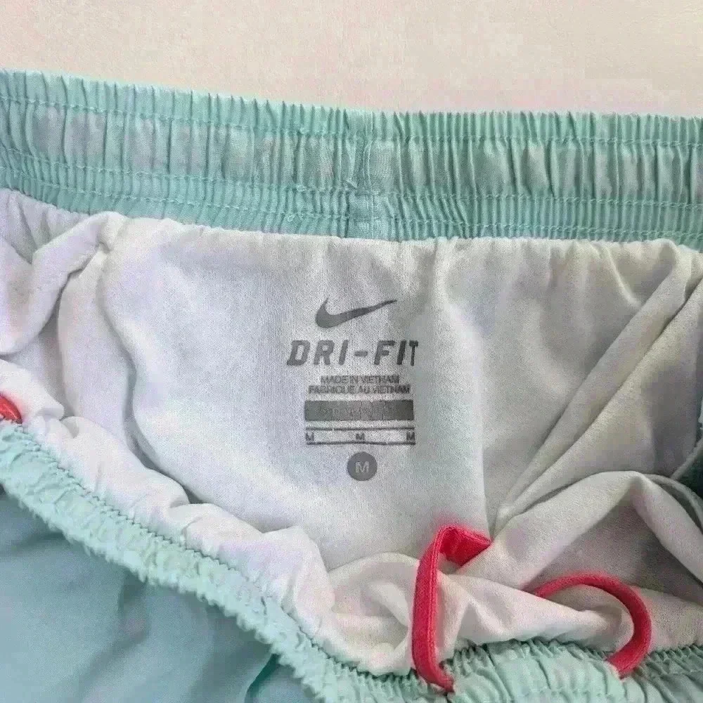 Nike Youth Dri-Fit Running Shorts Size M Seafoam Green